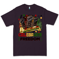 Plum Juneteenth celebrate freedom Premium Tee - FaDigitalArtStudio