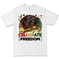 White Juneteenth celebrate freedom Premium Tee - FaDigitalArtStudio
