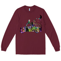 Burgundy hocus pocus car Long Sleeve Tee - artisFamous