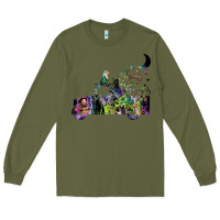 Army Green hocus pocus car Long Sleeve Tee - artisFamous