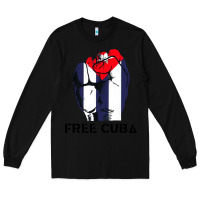 Black free cuba Long Sleeve Tee - artisFamous