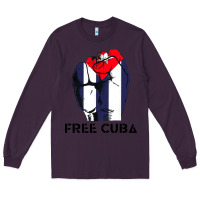 Plum free cuba Long Sleeve Tee - artisFamous
