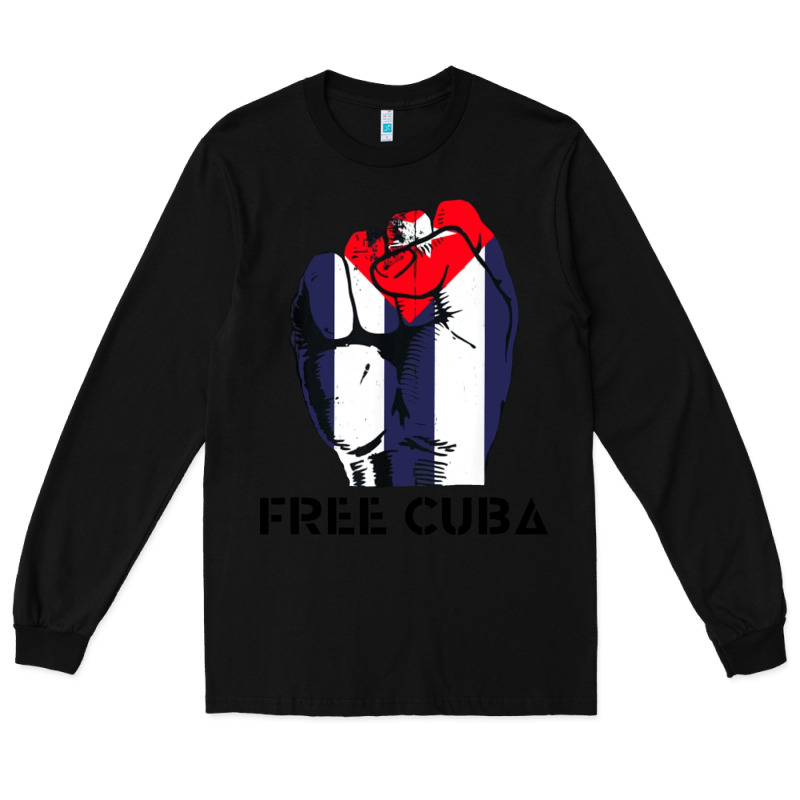 Free Cuba Long Sleeve Tee by artisFamous | Teevron