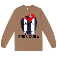 Toasted Coconut free cuba Long Sleeve Tee - artisFamous