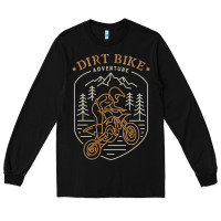 Black dirt bike 1a Long Sleeve Tee - artisFamous