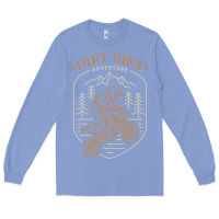 Colony Blue dirt bike 1a Long Sleeve Tee - artisFamous