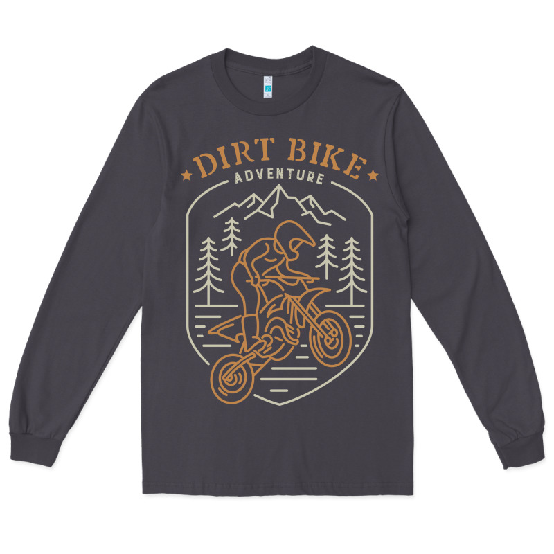 Dirt Bike 1a Long Sleeve Tee by artisFamous | Teevron