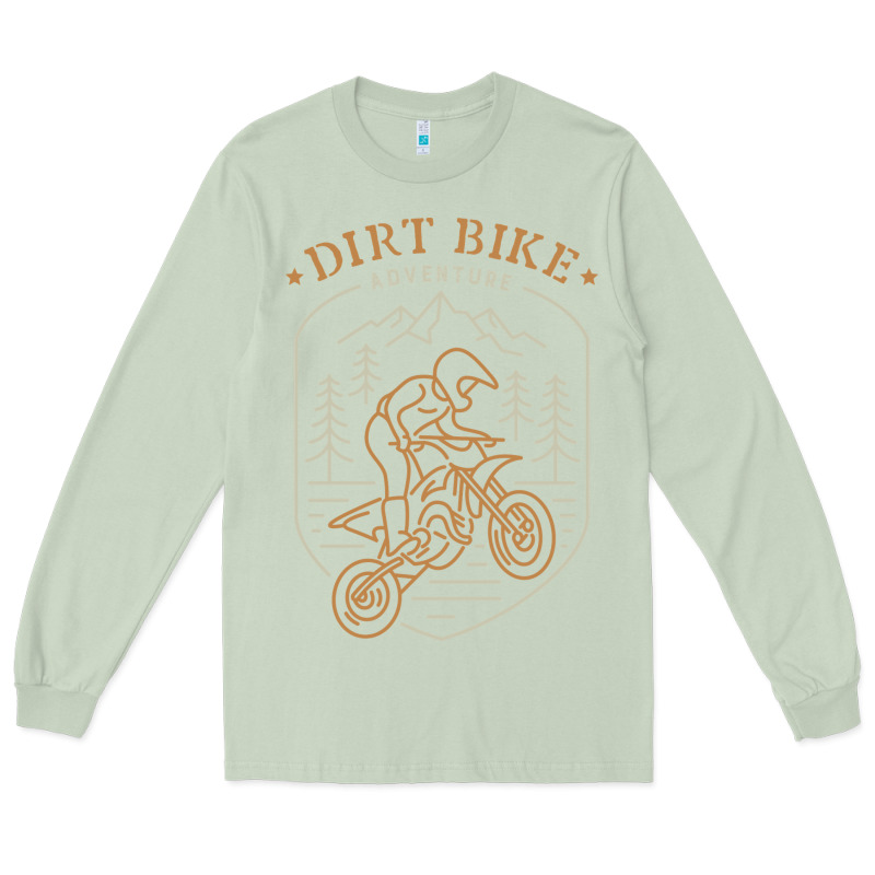 Dirt Bike 1a Long Sleeve Tee by artisFamous | Teevron