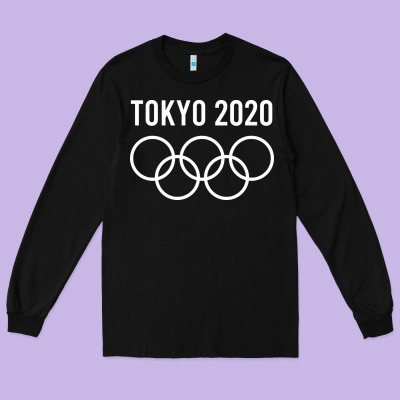 Olympic Tokyo 2020 Long Sleeve Tee Designed By Artisfamous