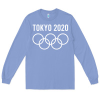 Colony Blue OLYMPIC TOKYO 2020 Long Sleeve Tee - artisFamous