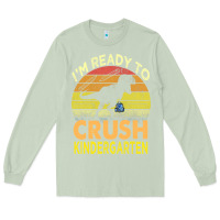 Matcha i'm ready to crush kindergarten dinosaur back to school kids t shirt Long Sleeve Tee - artisFamous
