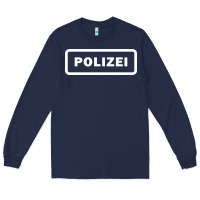 Navy polizei Long Sleeve Tee - artisFamous