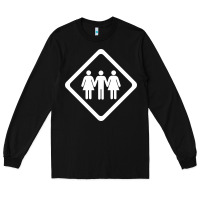 Black threesome Long Sleeve Tee - artisFamous