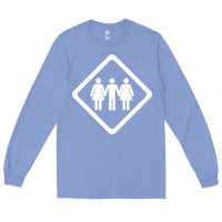 Colony Blue threesome Long Sleeve Tee - artisFamous