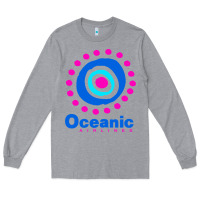 Heather Grey lost oceanic airlines Long Sleeve Tee - artisFamous