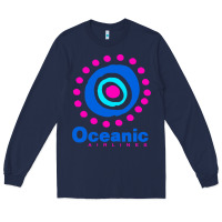 Navy lost oceanic airlines Long Sleeve Tee - artisFamous