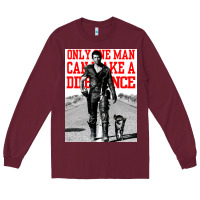 Burgundy mad max 2 the road warrior Long Sleeve Tee - artisFamous