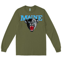 Army Green maine black bears premier Long Sleeve Tee - artisFamous