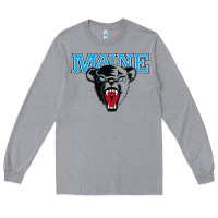 Heather Grey maine black bears premier Long Sleeve Tee - artisFamous