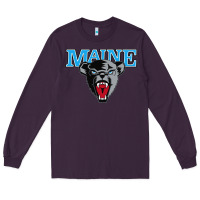 Plum maine black bears premier Long Sleeve Tee - artisFamous