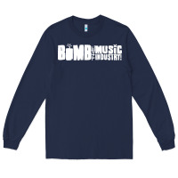 Navy bomb the music industry Long Sleeve Tee - artisFamous