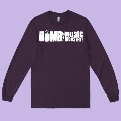 Bomb The Music Industry Long Sleeve Tee Designed By Artisfamous