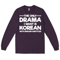 Plum korean drama k drama korean Long Sleeve Tee - artisFamous