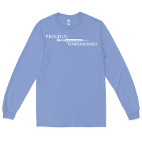 Colony Blue proudly unpoisoned Long Sleeve Tee - artisFamous