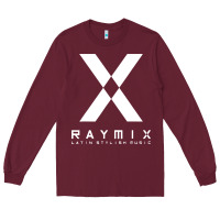 Burgundy raymix latin stylish Long Sleeve Tee - artisFamous