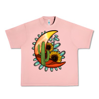 Salmon turquoise desert moon Urban Heavy Tee - Jasminsmagicworld