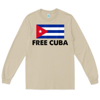 Mushroom free cuba  sos cuba cuba pride nuestra cuba Long Sleeve Tee - artisFamous