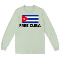 Matcha free cuba  sos cuba cuba pride nuestra cuba Long Sleeve Tee - artisFamous