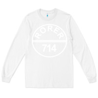 White rorer 714 Long Sleeve Tee - artisFamous