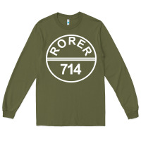 Army Green rorer 714 Long Sleeve Tee - artisFamous