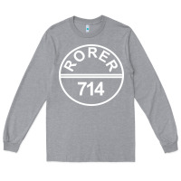 Heather Grey rorer 714 Long Sleeve Tee - artisFamous