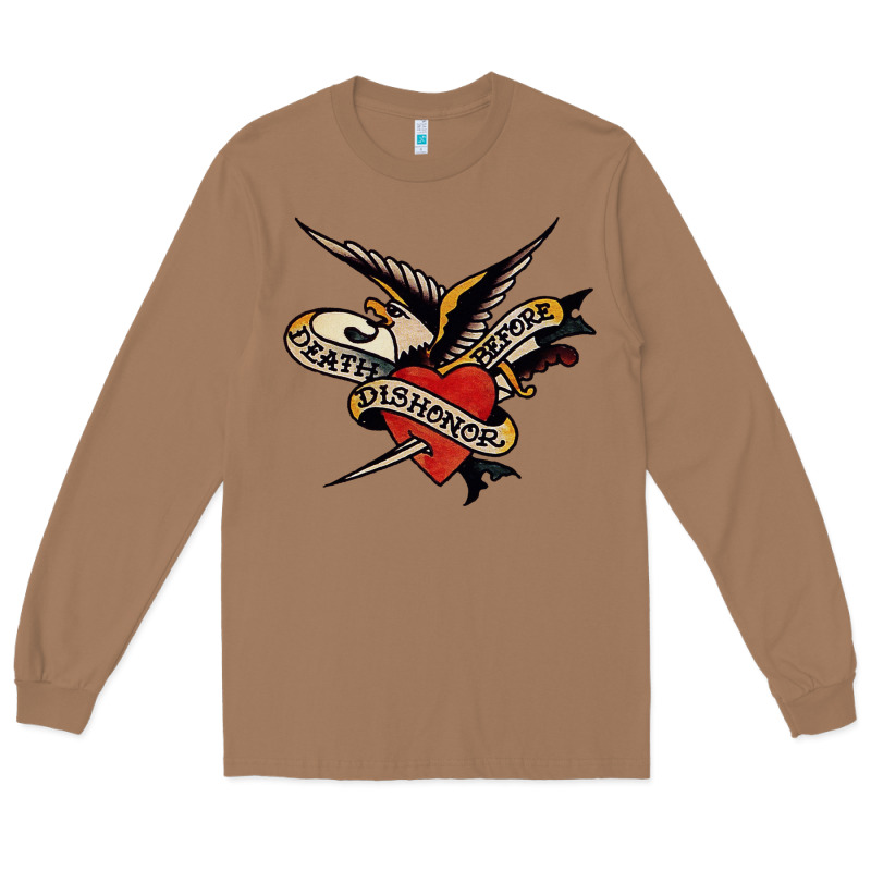 Sailor Jerry Tattoo Art Military Mermaid Long Sleeve Tee by artisFamous | Teevron