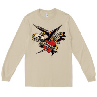 Mushroom sailor jerry tattoo art military mermaid Long Sleeve Tee - artisFamous