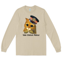 Mushroom cat tama train station master Long Sleeve Tee - artisFamous