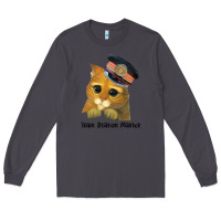Smoke cat tama train station master Long Sleeve Tee - artisFamous
