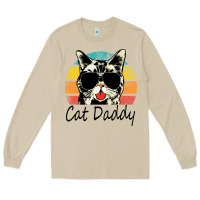 Mushroom cat daddy vintage Long Sleeve Tee - artisFamous