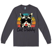 Smoke cat daddy vintage Long Sleeve Tee - artisFamous