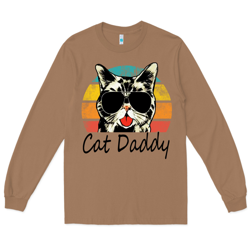 Cat Daddy Vintage Long Sleeve Tee by artisFamous | Teevron