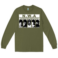 Army Green n w a Long Sleeve Tee - artisFamous