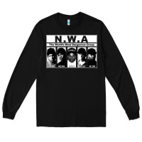 Black n w a Long Sleeve Tee - artisFamous
