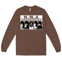 Chestnut n w a Long Sleeve Tee - artisFamous