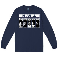 Navy n w a Long Sleeve Tee - artisFamous