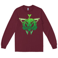 Burgundy rayquaza Long Sleeve Tee - artisFamous