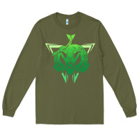 Army Green rayquaza Long Sleeve Tee - artisFamous