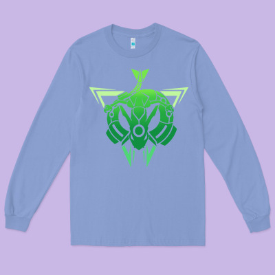 Rayquaza Long Sleeve Tee Designed By Artisfamous
