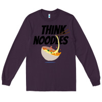 Plum think noodles Long Sleeve Tee - artisFamous